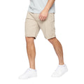 Beige - Lifestyle - Crosshatch Mens Sinwood Chino Shorts