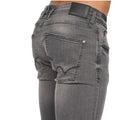 Grey - Pack Shot - Duck And Cover Mens Maylead Slim Jeans