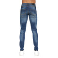 Tinted Blue - Back - Duck And Cover Mens Maylead Slim Jeans