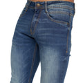 Tinted Blue - Lifestyle - Duck And Cover Mens Maylead Slim Jeans