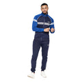 Navy-Blue - Front - Crosshatch Mens Klaman Tracksuit