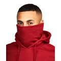 Red - Lifestyle - Juice Mens Venmark Snood Collar Hoodie