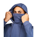 Bearing Sea Blue - Lifestyle - Juice Mens Venmark Snood Collar Hoodie