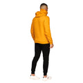 Yellow - Back - Juice Mens Venmark Snood Collar Hoodie