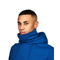 Blue - Lifestyle - Juice Mens Venmark Snood Collar Hoodie