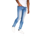 Light Wash - Lifestyle - Crosshatch Mens Barbeck Slim Jeans