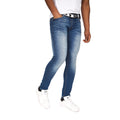 Tinted Blue - Lifestyle - Crosshatch Mens Barbeck Slim Jeans