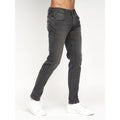 Dark Charcoal - Pack Shot - Crosshatch Mens Sheldons Slim Jeans