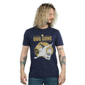 Navy Blue - Front - Looney Tunes Mens Dog Gone Foghorn Leghorn Cotton T-Shirt