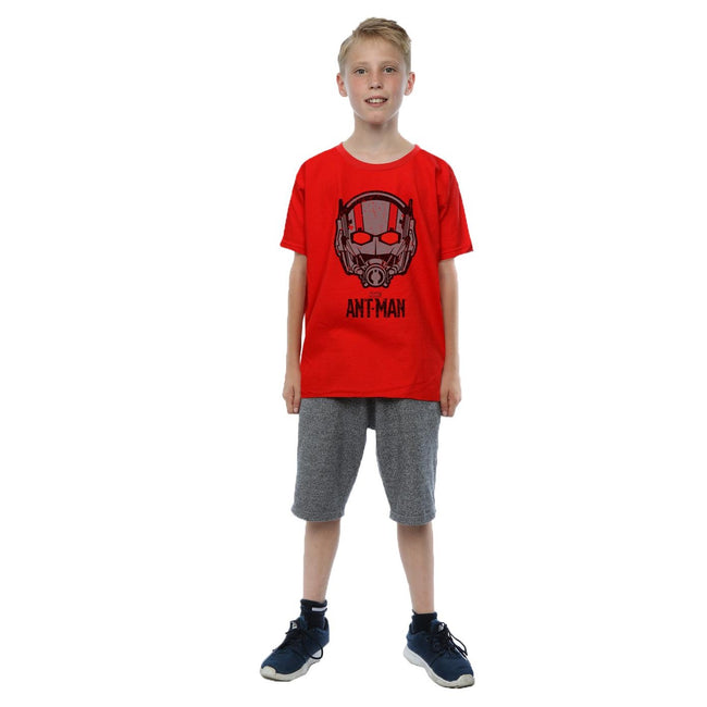 Ant-Man Boys Helmet Cotton T-Shirt