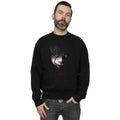 Black - Back - It Mens Pennywise Stare Cotton Sweatshirt