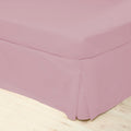 Blush - Front - Belledorm Easycare Percale Platform Valance