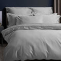 Platinum - Back - Belledorm Pima Cotton 450 Thread Count Duvet Cover