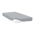 Cloud Grey - Front - Belledorm Cotton Extra Deep Fitted Sheet