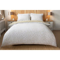 Cream-White - Lifestyle - Belledorm Snowfall Duvet Cover Set