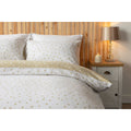 Cream-White - Pack Shot - Belledorm Snowfall Duvet Cover Set