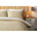 Cream-White - Close up - Belledorm Snowfall Duvet Cover Set