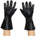 Black - Side - Star Wars Boys Darth Vader Faux Leather Gloves