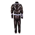 Black-Blue-Grey - Side - Avengers Childrens-Kids Black Panther Costume Set