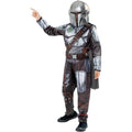 Brown-Silver - Side - Rubies Boys Star Wars: The Mandalorian Costume