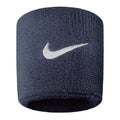 Navy - Back - Nike Unisex Adults Swoosh Wristband (Set Of 2)