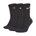 Black - Front - Nike Everyday Cushion Socks (3 Pairs)