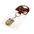 Silver-Blue-Yellow - Back - Aston Villa FC Crest Keyring