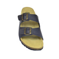 Navy - Front - Biox Mens Aston Sano Sliders