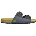 Navy - Back - Biox Mens Aston Sano Sliders