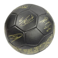 Black-Gold - Back - Manchester City FC Phantom Signature Faux Leather Football