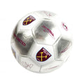 Silver-Claret Red - Back - West Ham United FC Special Edition Signature Football