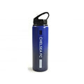 Royal Blue-Black - Front - Chelsea FC Fade Aluminium Water Bottle