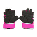 Pewter-Pinksicle - Back - Nike Womens-Ladies Gym Premium Sport Fingerless Gloves