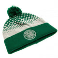 Green-White - Back - Celtic FC Unisex Adult Bobble Beanie