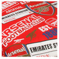 Red-White-Gold-Blue - Back - Arsenal FC Patch Duvet Cover Set