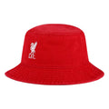 Red-White - Front - Liverpool FC Crest Bucket Hat