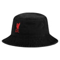 Black-Red - Front - Liverpool FC Crest Bucket Hat