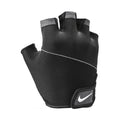 Black-White - Front - Nike Womens-Ladies Elemental Fitness Fingerless Gloves