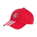 Red-White - Front - Manchester United FC Adidas Baseball Cap