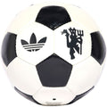 White-Black - Front - Manchester United FC Adidas Football