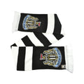 Black-White-Blue - Front - Newcastle United FC Unisex Adult Narrow Stripe Scarf