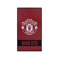 Red-White-Black - Front - Manchester United FC Identity Beach Towel