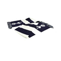 Navy-White - Back - Tottenham Hotspur FC Official Football Jacquard Bar Scarf