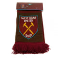 Claret-Blue - Pack Shot - West Ham FC Official Football Jacquard Nero Design Scarf