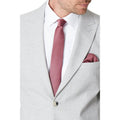 Cinnamon - Side - Burton Mens Plain Tie & Pocket Square Set