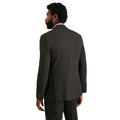 Charcoal - Back - Burton Mens Essential Slim Suit Jacket