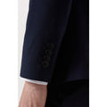 Navy - Lifestyle - Burton Mens Essential Single-Breasted Skinny Suit Jacket