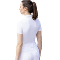 White - Back - Coldstream Womens-Ladies Ledmore Diamante Show Shirt