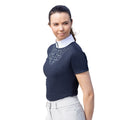 Navy - Front - Coldstream Womens-Ladies Ledmore Diamante Show Shirt