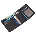 Black - Back - Craghoppers Unisex Adults Tri Fold Wallet